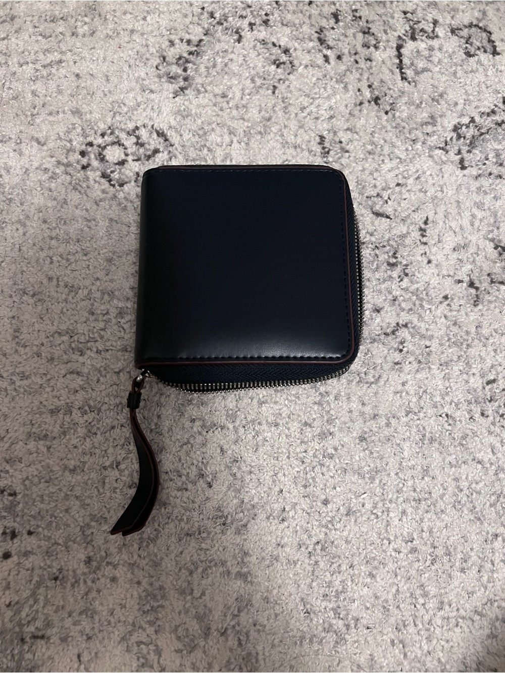 Navy Wallet - & Other Stories - Navy Leather